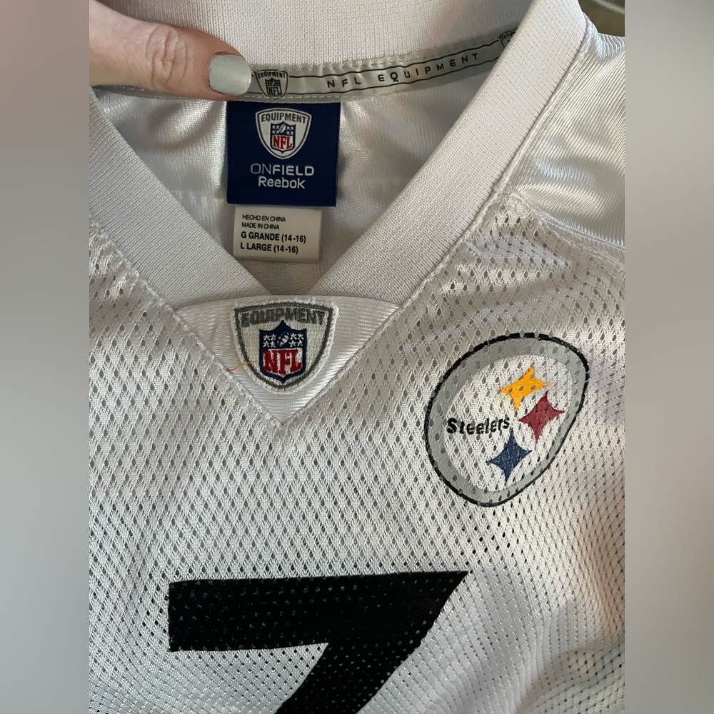 NFL White Pittsburgh Steelers Short Sleeve Tee